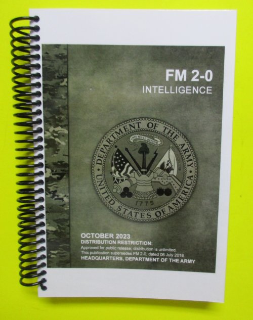 FM 2-0 Intelligence - 2023 - Mini size